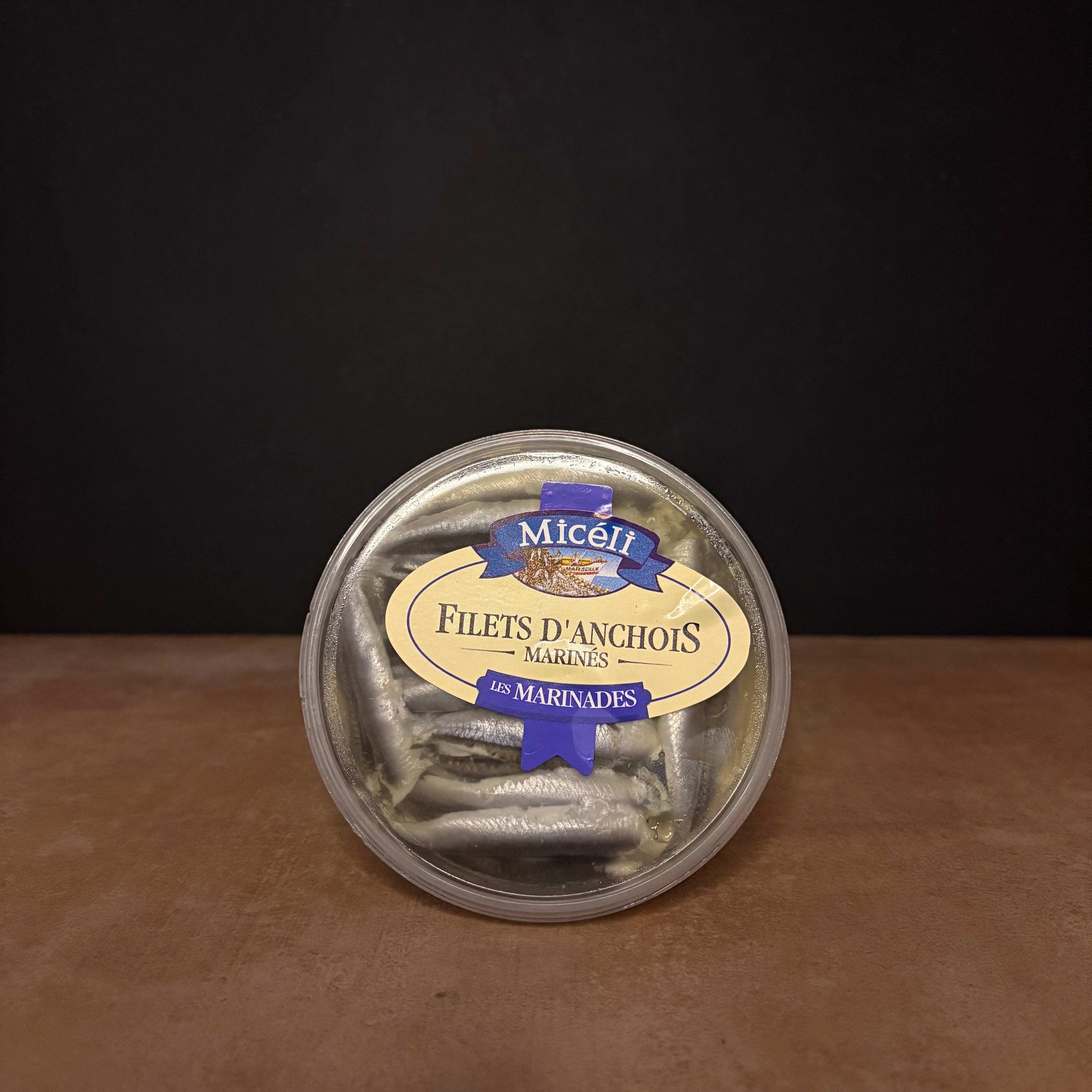 Miceli Anchovy Fillets in Plain Oil 200g Olives&Oils